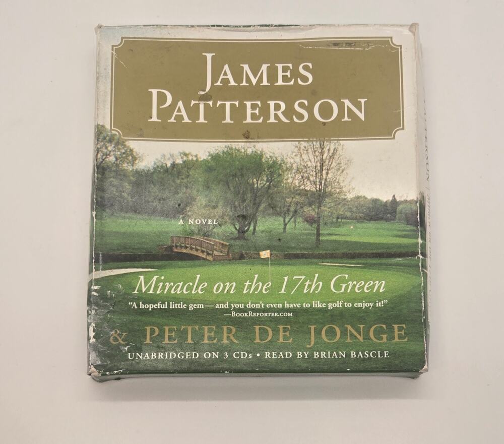 James Patterson Miracle on the 17th Green Audiobook Novel 3 Disc Audio Story